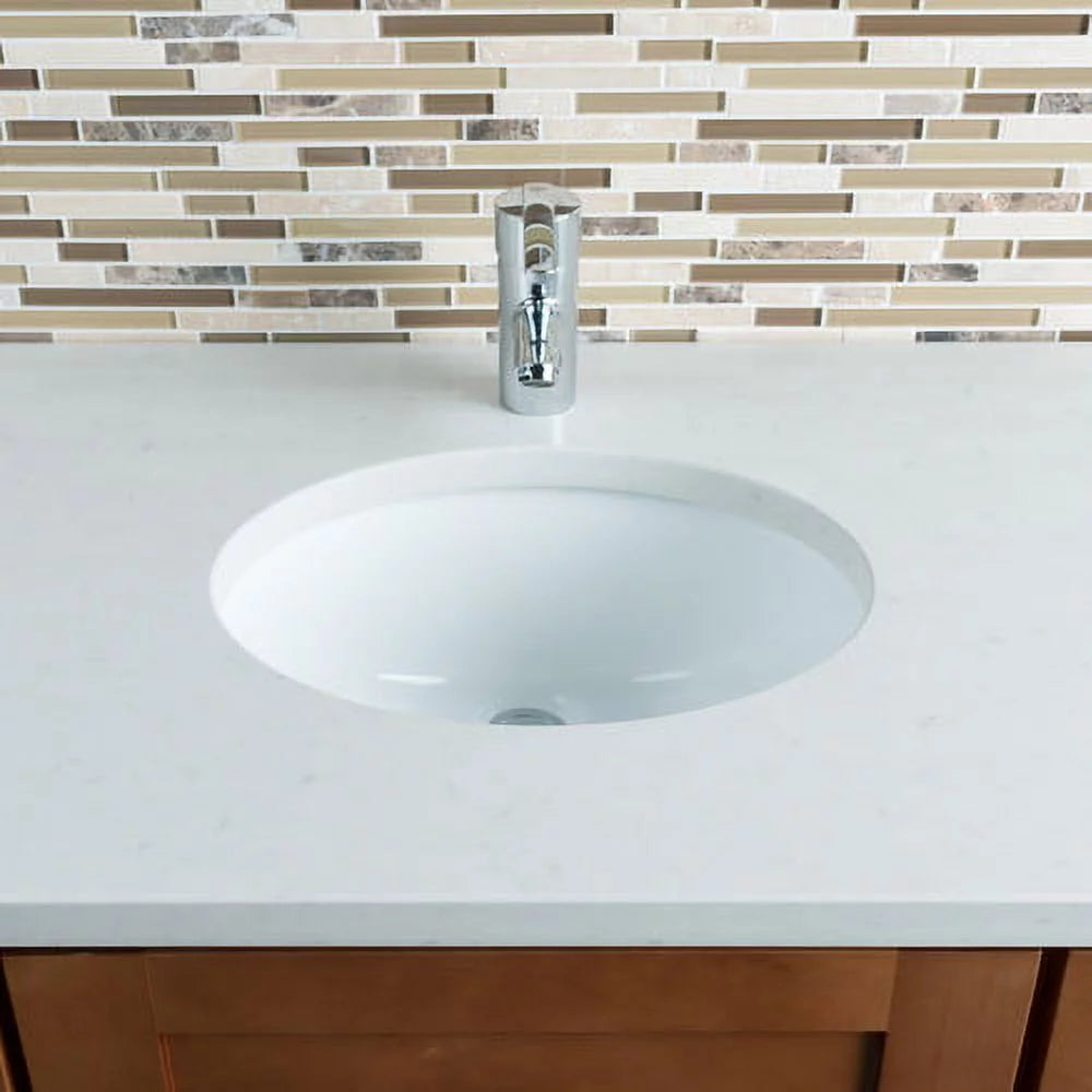 Ceramic Small Oval Bathroom Bowl Y455