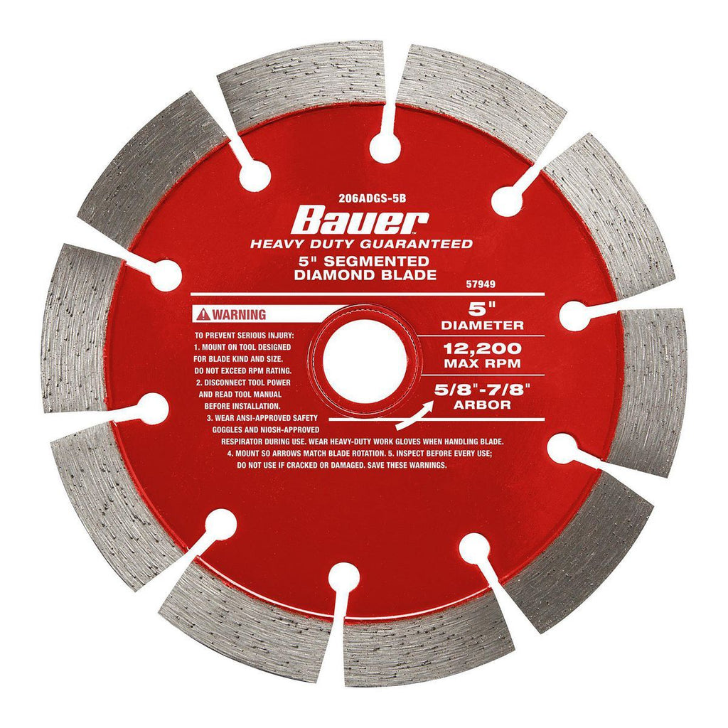 5 in. Segmented Rim Diamond Saw Blade I752069