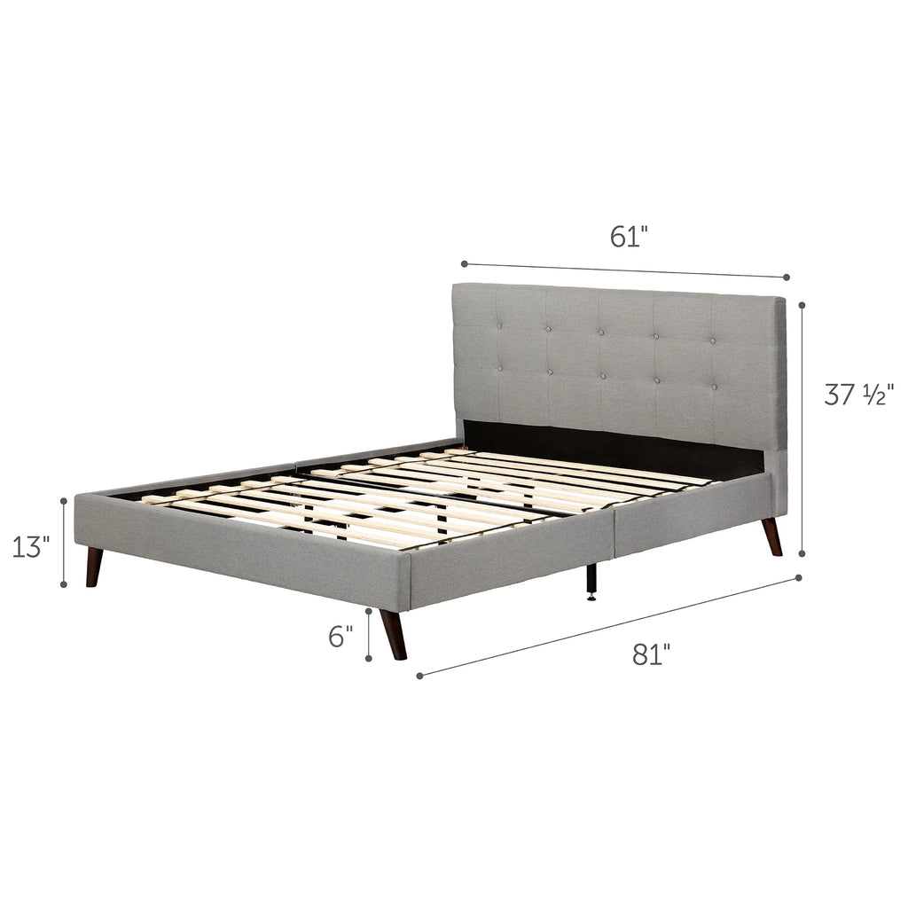 Queen Size Upholstered Bed D27012