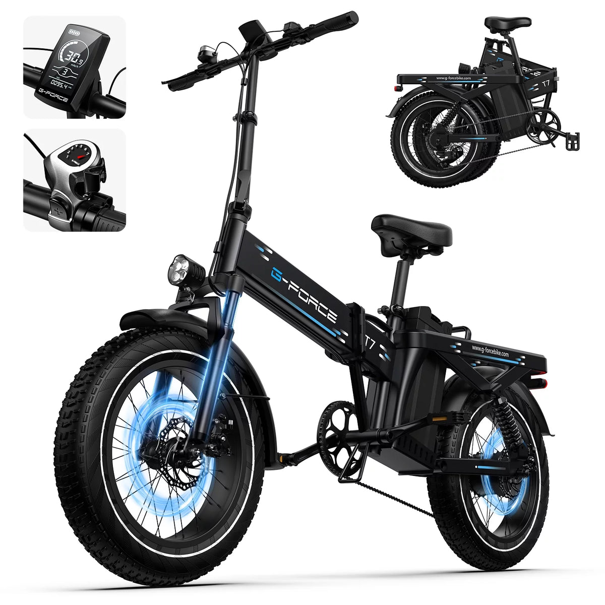 20 x 4 Fat Tire 750W Electric Bike R533