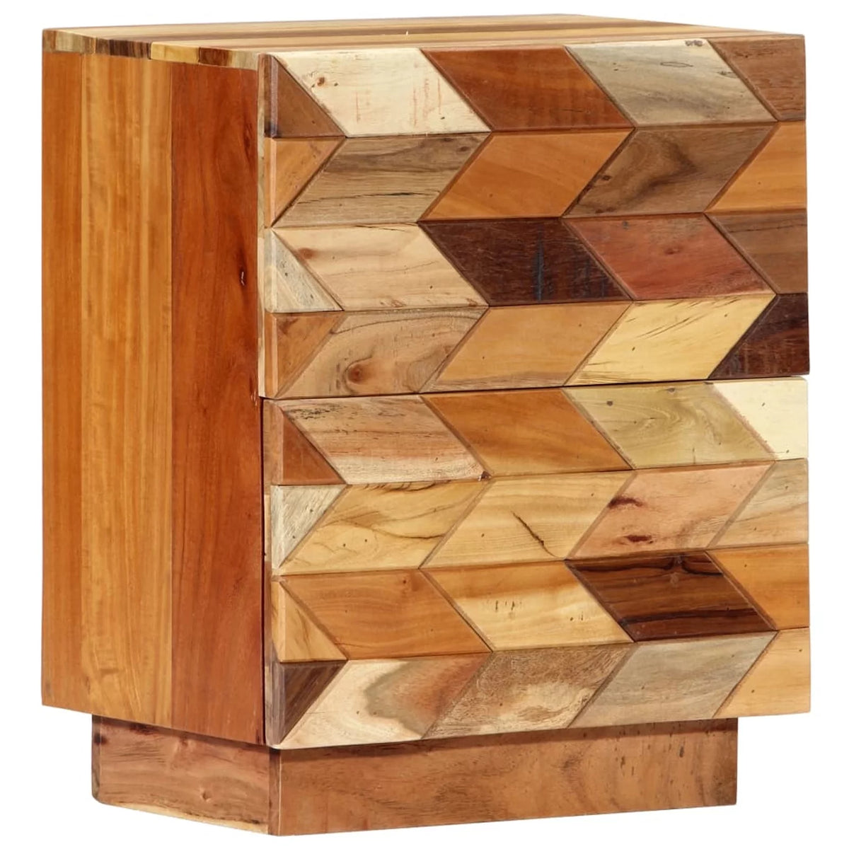 Bedside Cabinet Solid Reclaimed Wood J125843