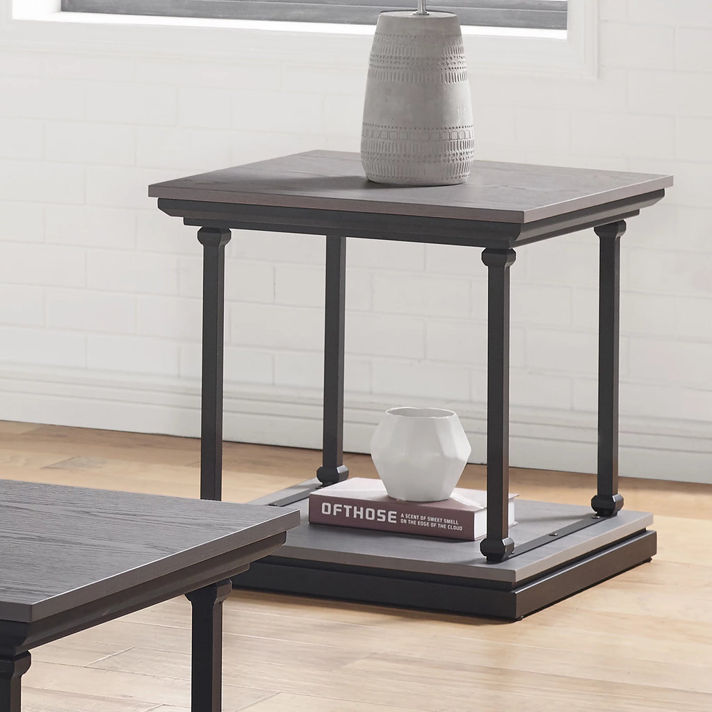 3-Piece Antique Gray Coffee Table Set G842