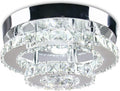 LED Crystal Flush Mount Ceiling Light W8028