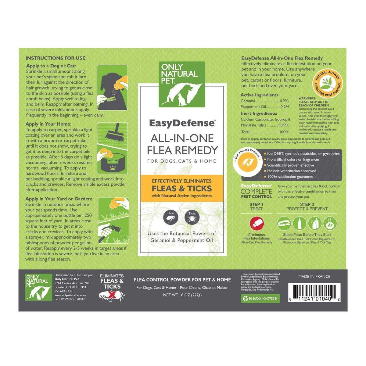 Natural Flea Remedy V24972