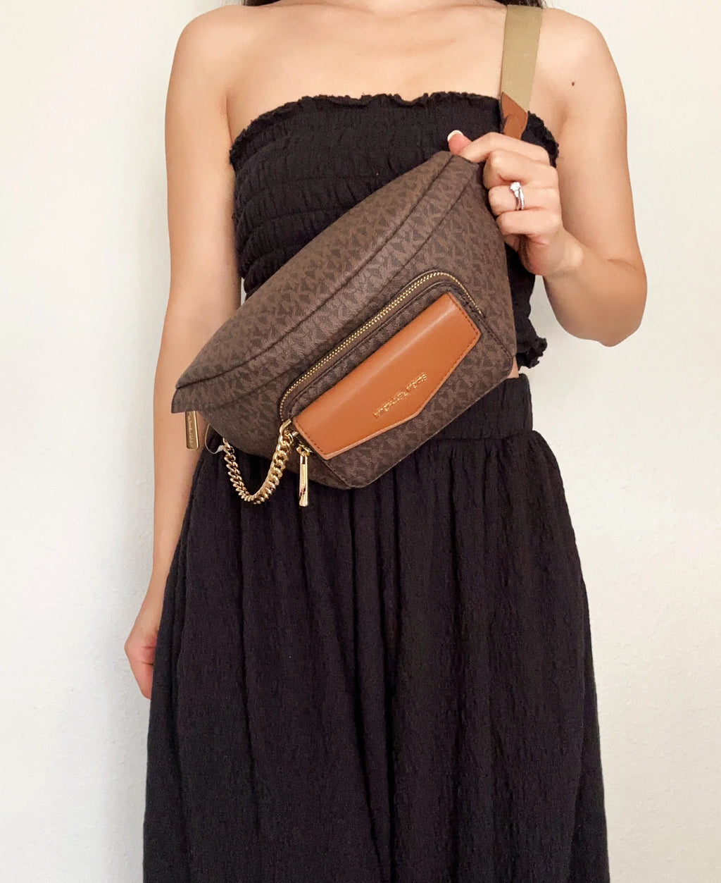 Brown Belt Bag L1852