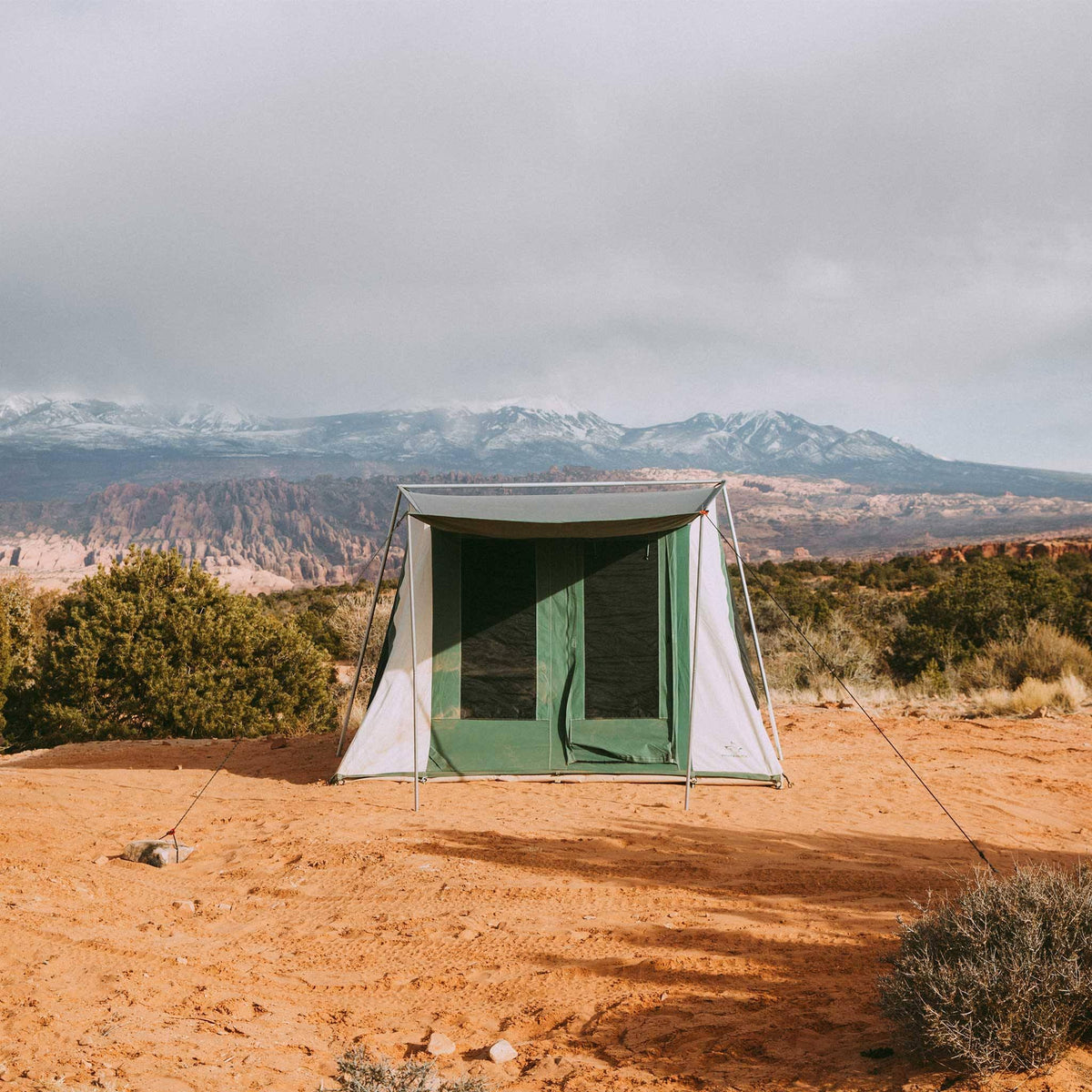 Cotton Canvas 10x10 Camping Tent F25509