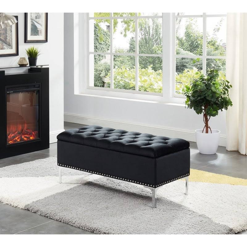 Tufted Storage Bench P907295