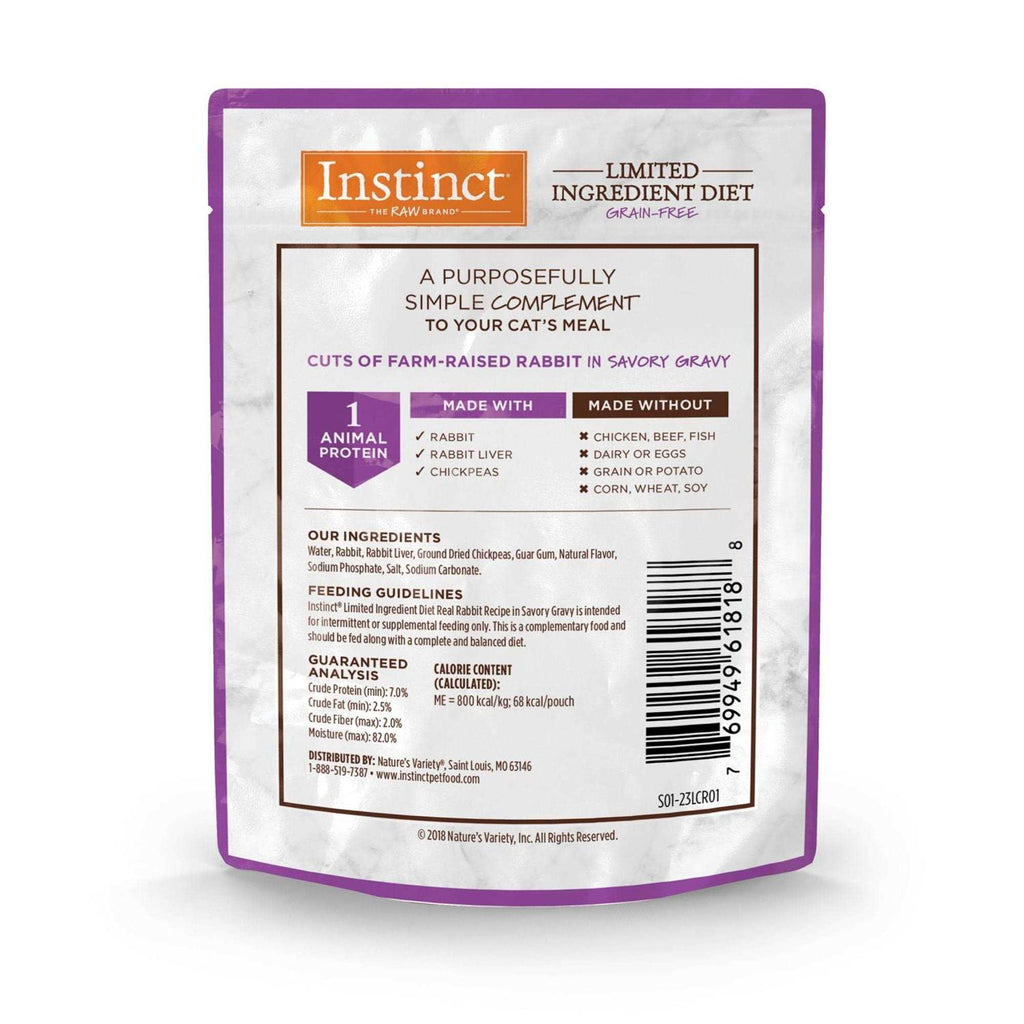 Grain Free Rabbit Recipe Wet Cat Food Pouches M666707