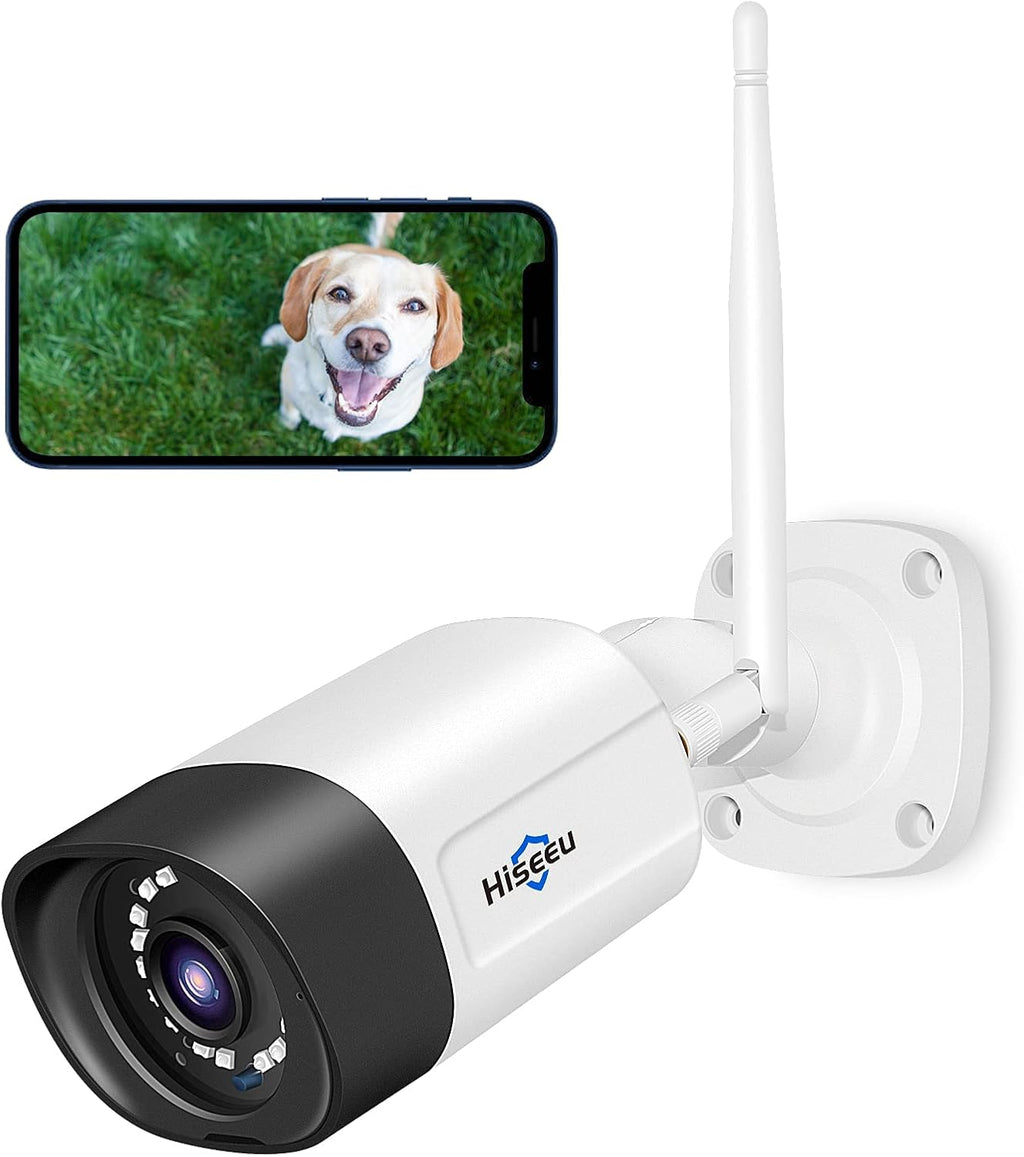 2K Outdoor Security Camera Bullet, 3MP IP66 Waterproof J5485