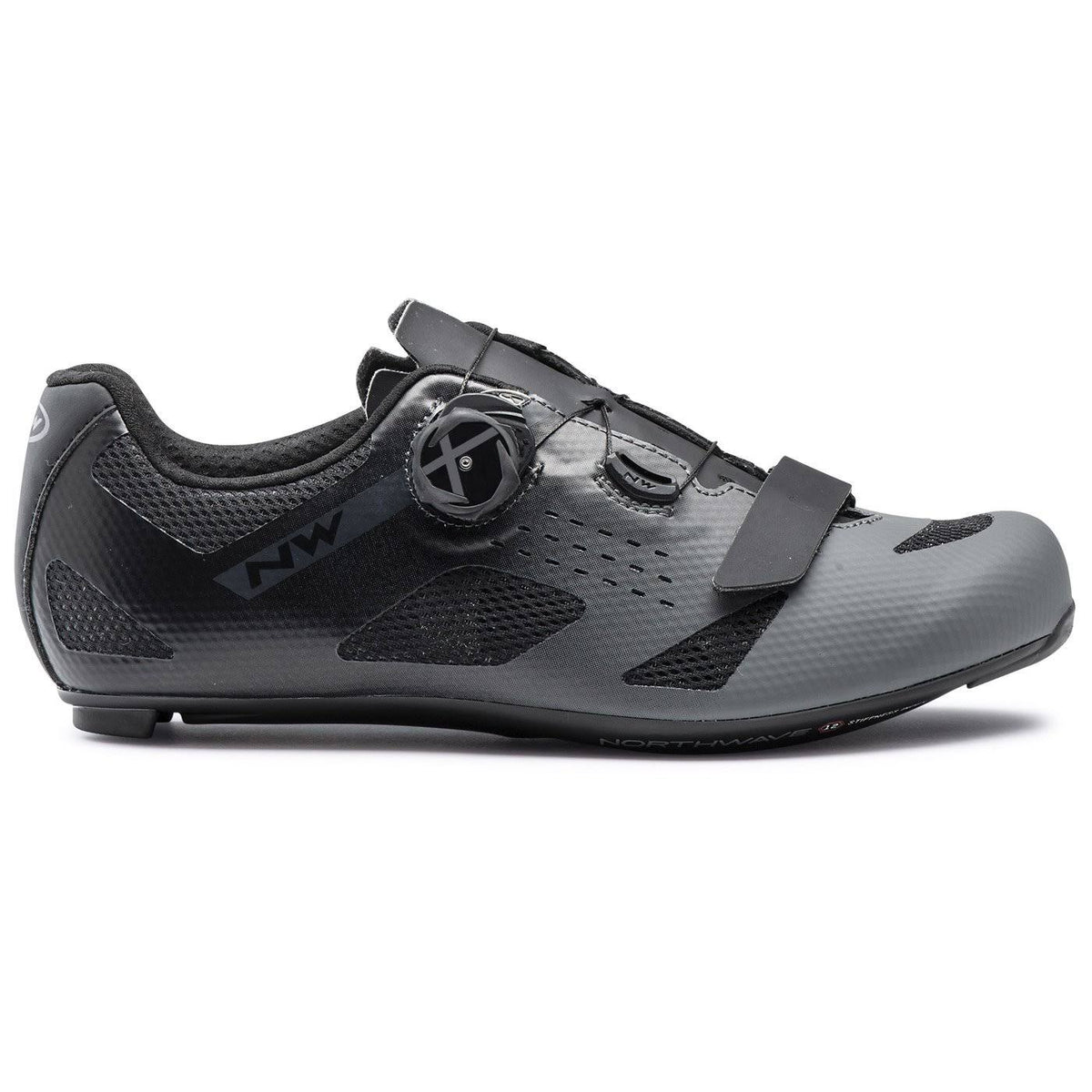 Grey Black Carbon Shoe Z5427