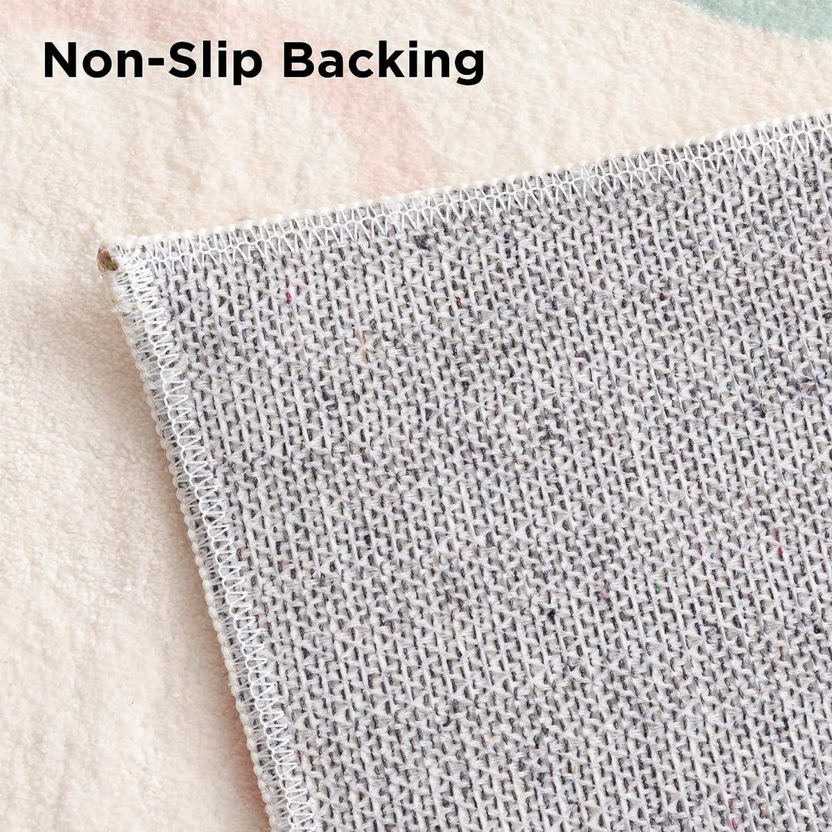 3x5 Washable Non Slip Area Rug N724