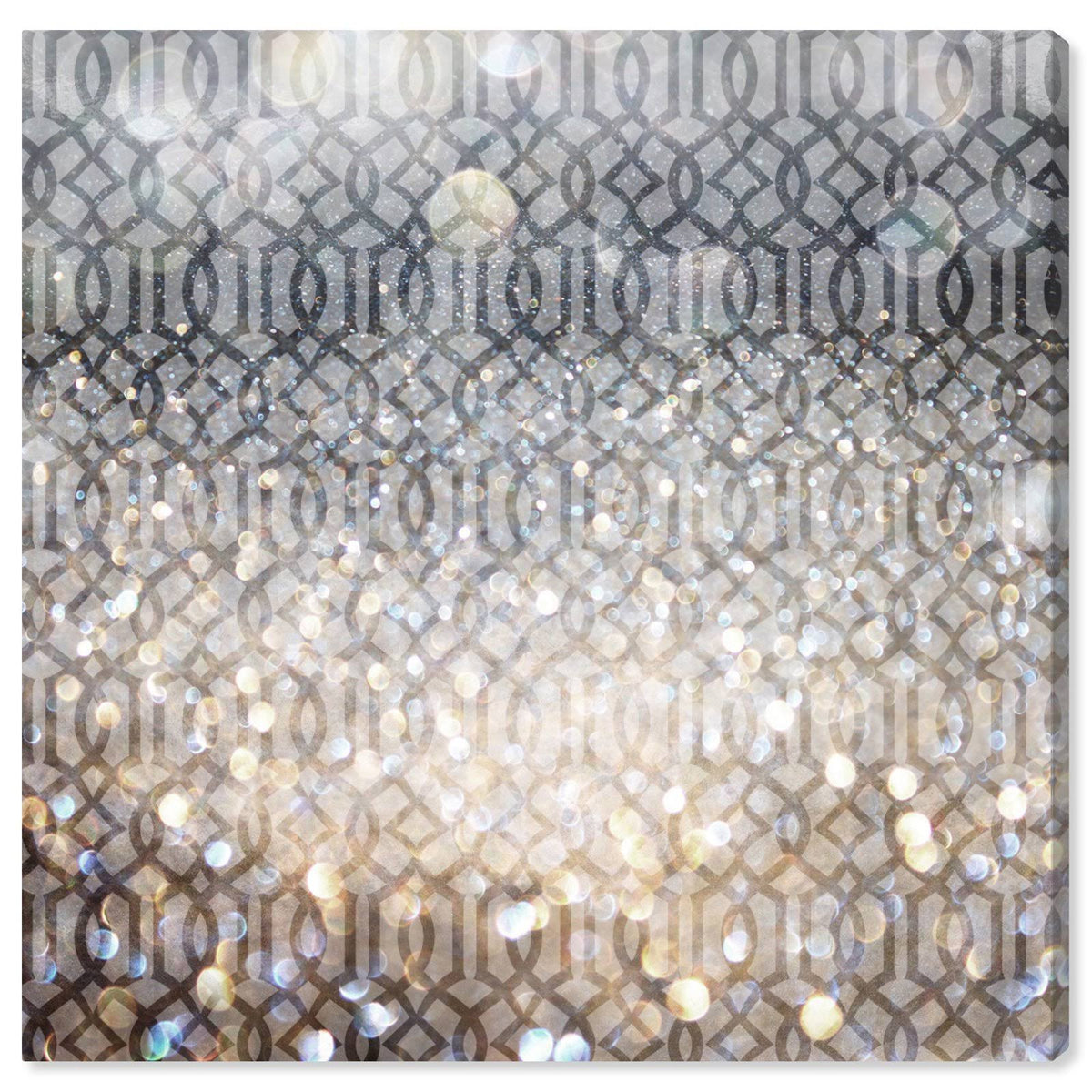 Gold Abstract Canvas G6063