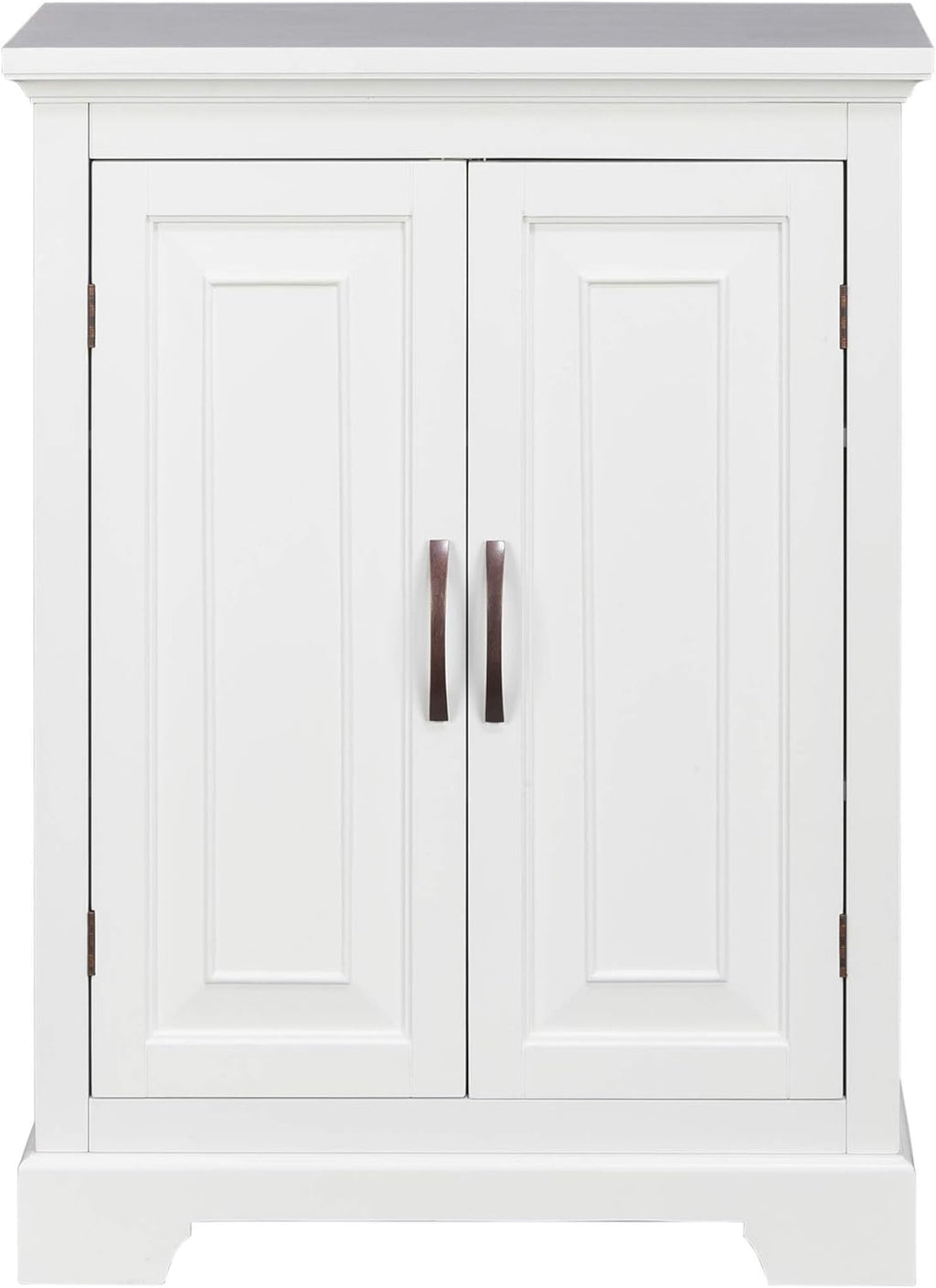 White 2 Door Freestanding Storage Cabinet U762