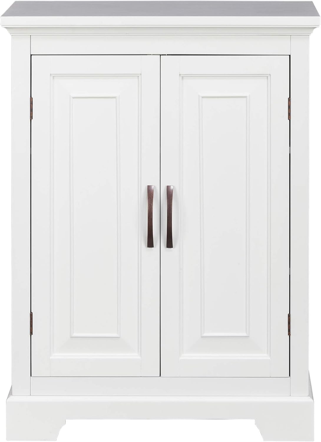 White 2 Door Freestanding Storage Cabinet U762