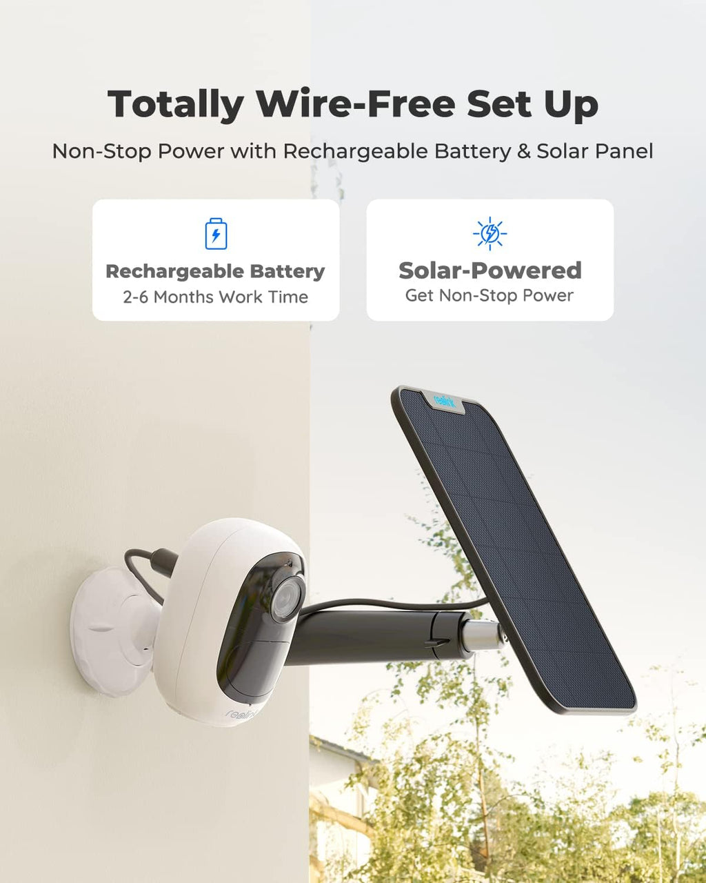 Wireless Solar Powered 1080P HD Security Camera J968