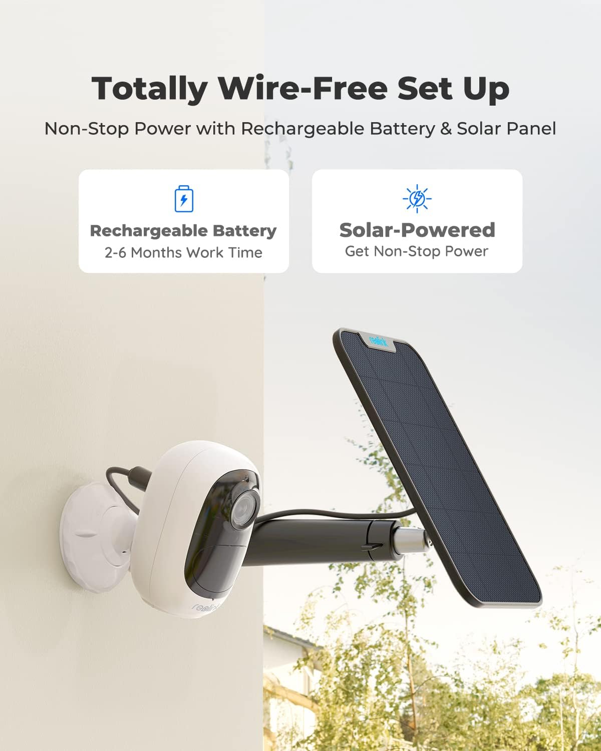 Wireless Solar Powered 1080P HD Security Camera J968