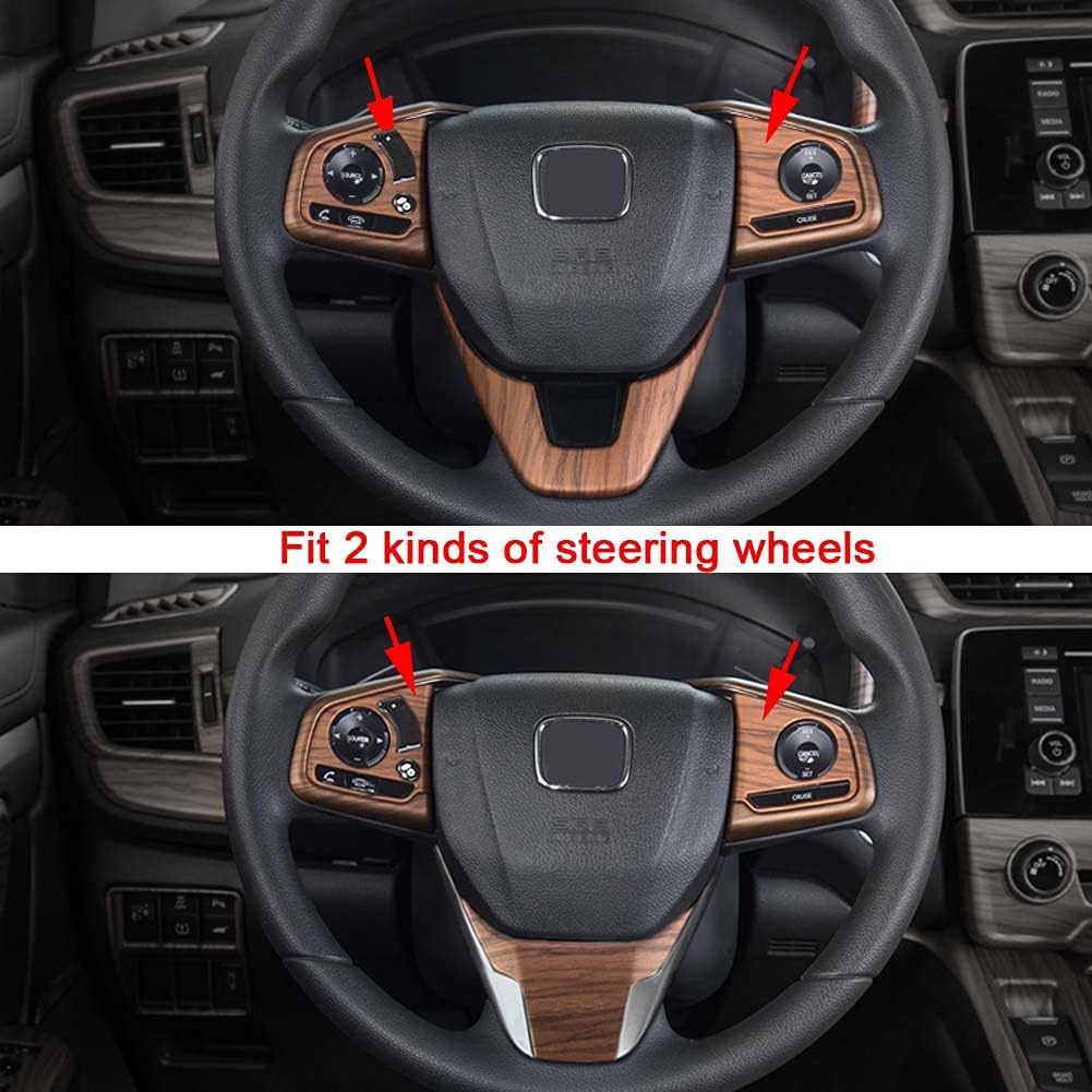 Peach Wood Grain Steering Wheel Cover Trims G62665
