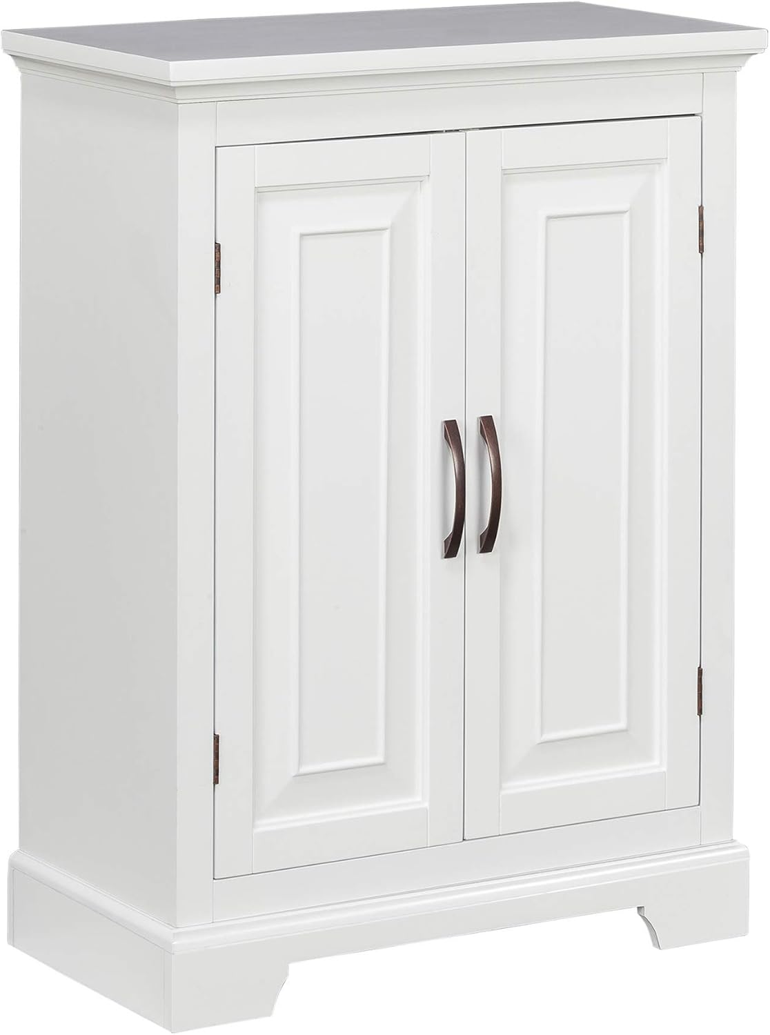 White 2 Door Freestanding Storage Cabinet U762