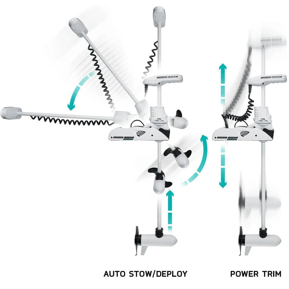 Salt Water Trolling Motor 112 lb. Thrust 60 Shaft 36 Volts S291