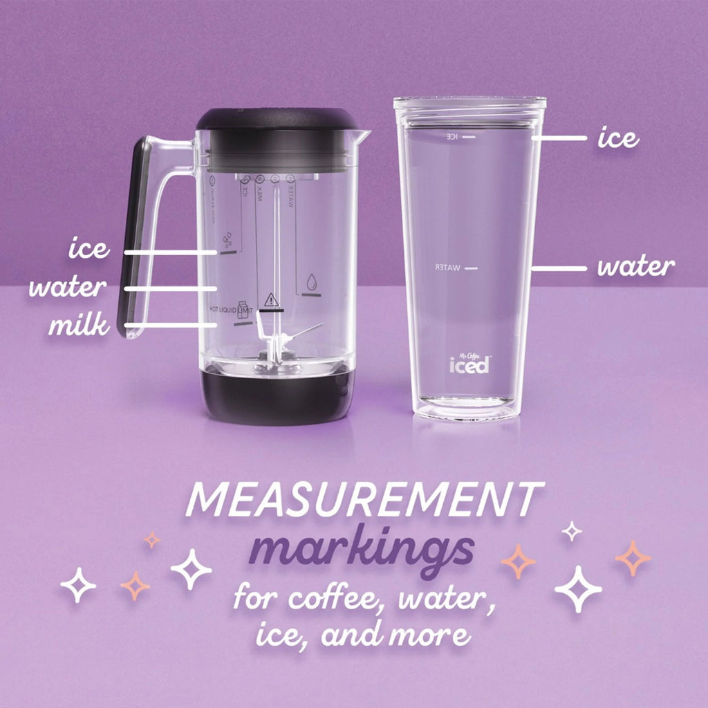 Single-Serve Iced and Hot Coffee Maker & Blender with 2 Tumblers P40220