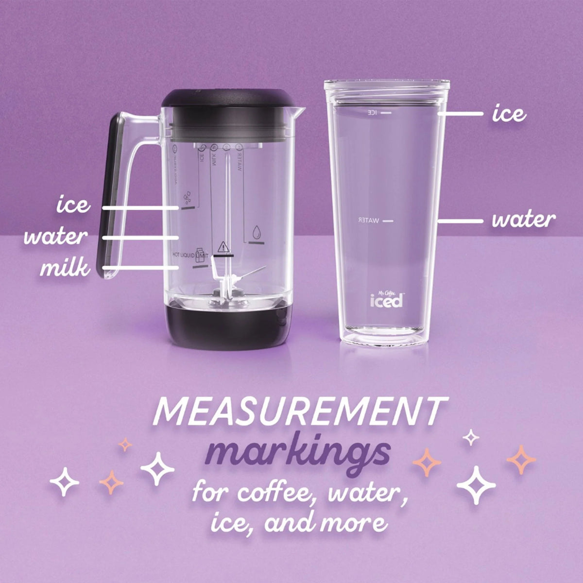 Single-Serve Iced and Hot Coffee Maker & Blender with 2 Tumblers P40220