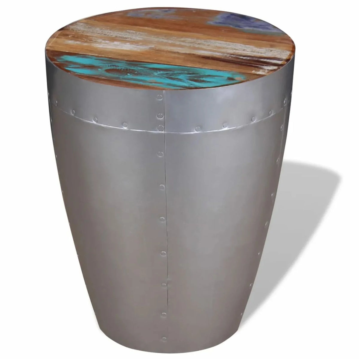 Solid Reclaimed Wood Stool L818306