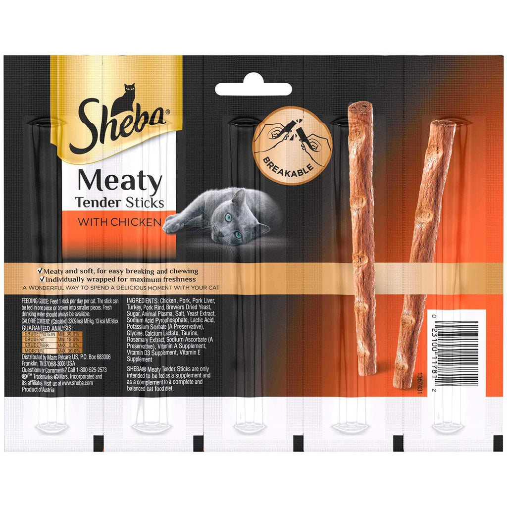 Cat Treats Meaty Tender Sticks Y778721