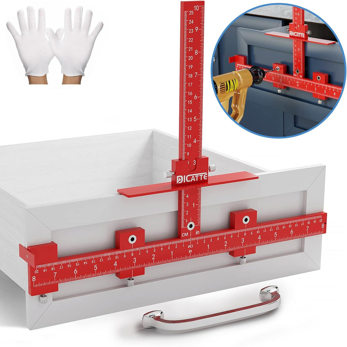 Thickened Aluminum Alloy Cabinet Hardware Jig P909
