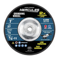 7 in. x 1/4 in. x 5/8 in. Type 27 Metal Grinding Wheel N404