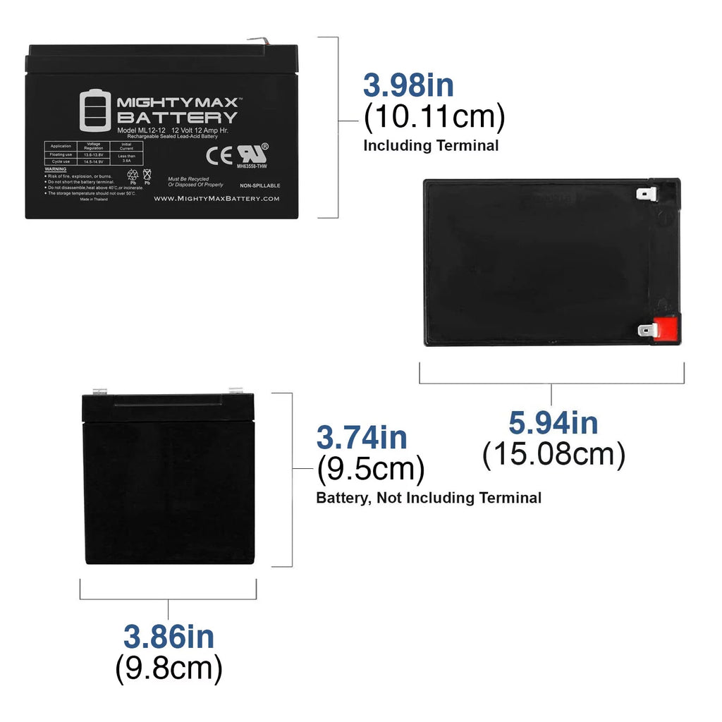 12V 12AH Battery R888992