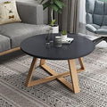 Solid Wood Round Pedestal Side End Table M373