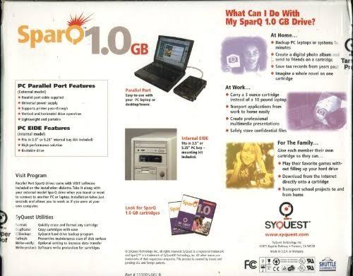 Removable Cartridge Hard Drive U16690