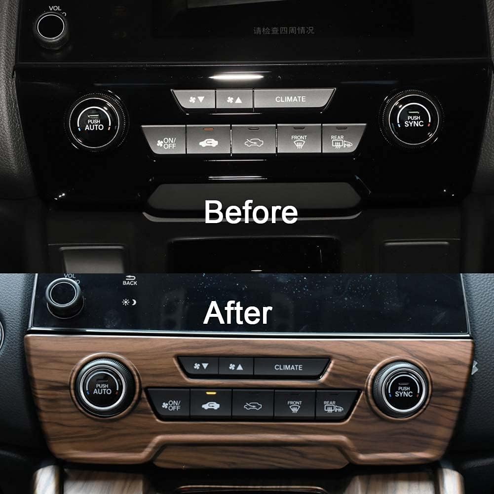Peach Wood Grain Steering Wheel Cover Trims G62665