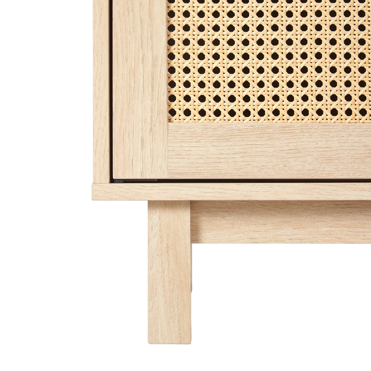 Boho 2-Door Rattan TV Stand L6329