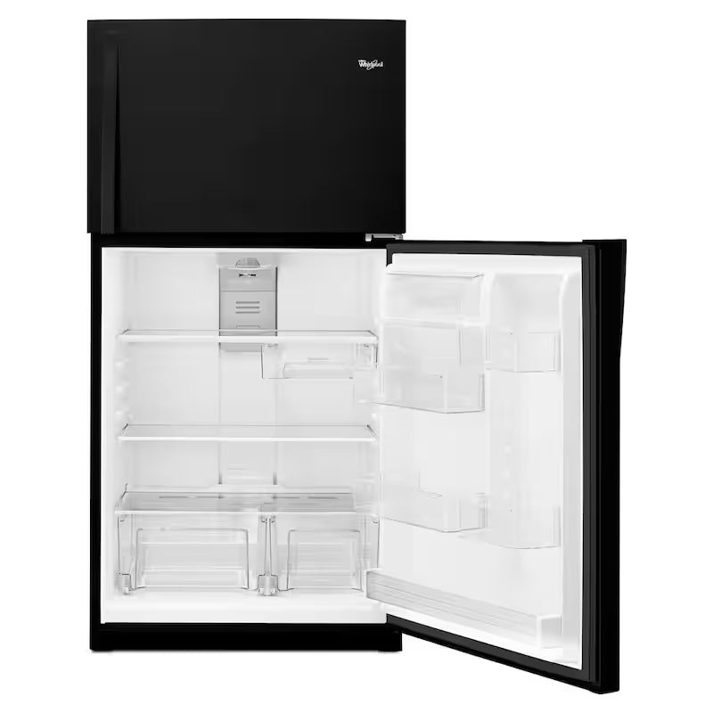 Black Top Freezer Refrigerator Z1178