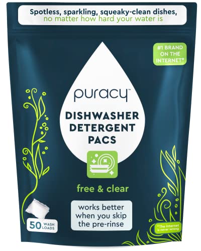 Natural Dishwasher Detergent Pods 50 Count X14312