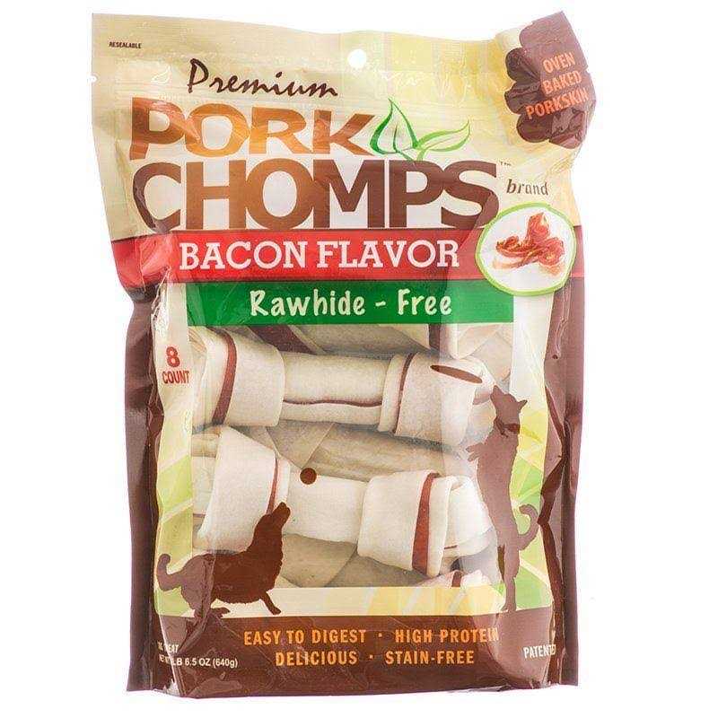 Pork Chomps Bacon Knotz S770