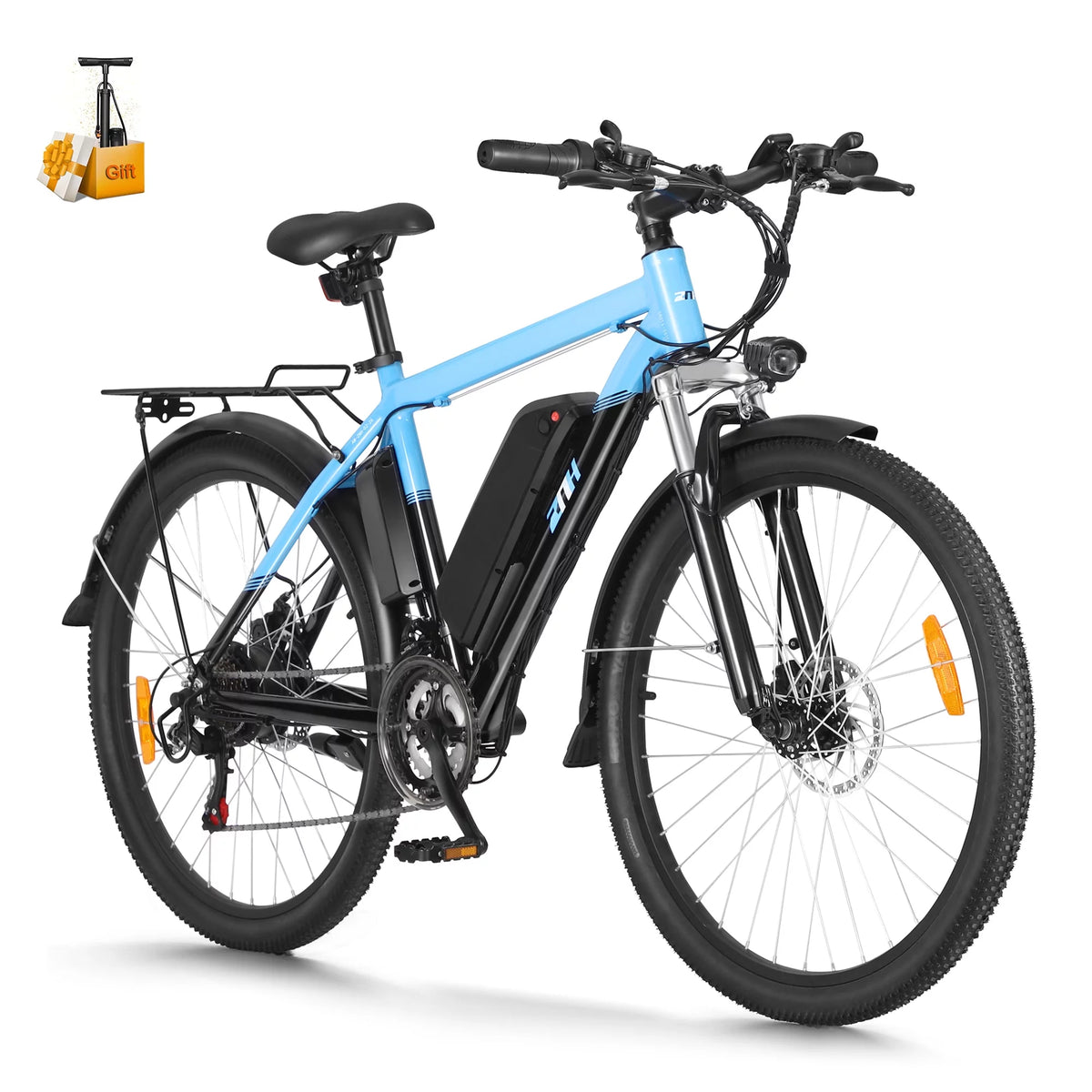 Electric Mountain Bike 350W 21 Speed Black X269