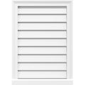Vertical Surface Mount PVC Gable Vent Z81192