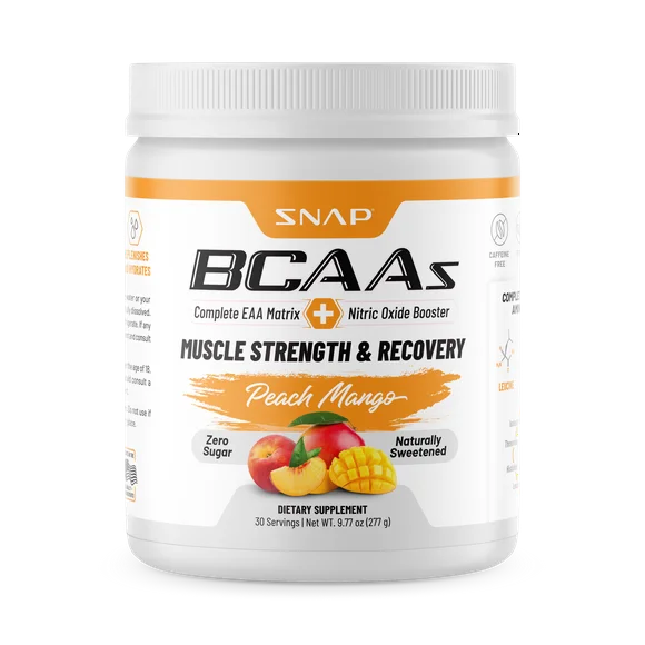 BCAA Powder Peach Mango 30 Servings F37414