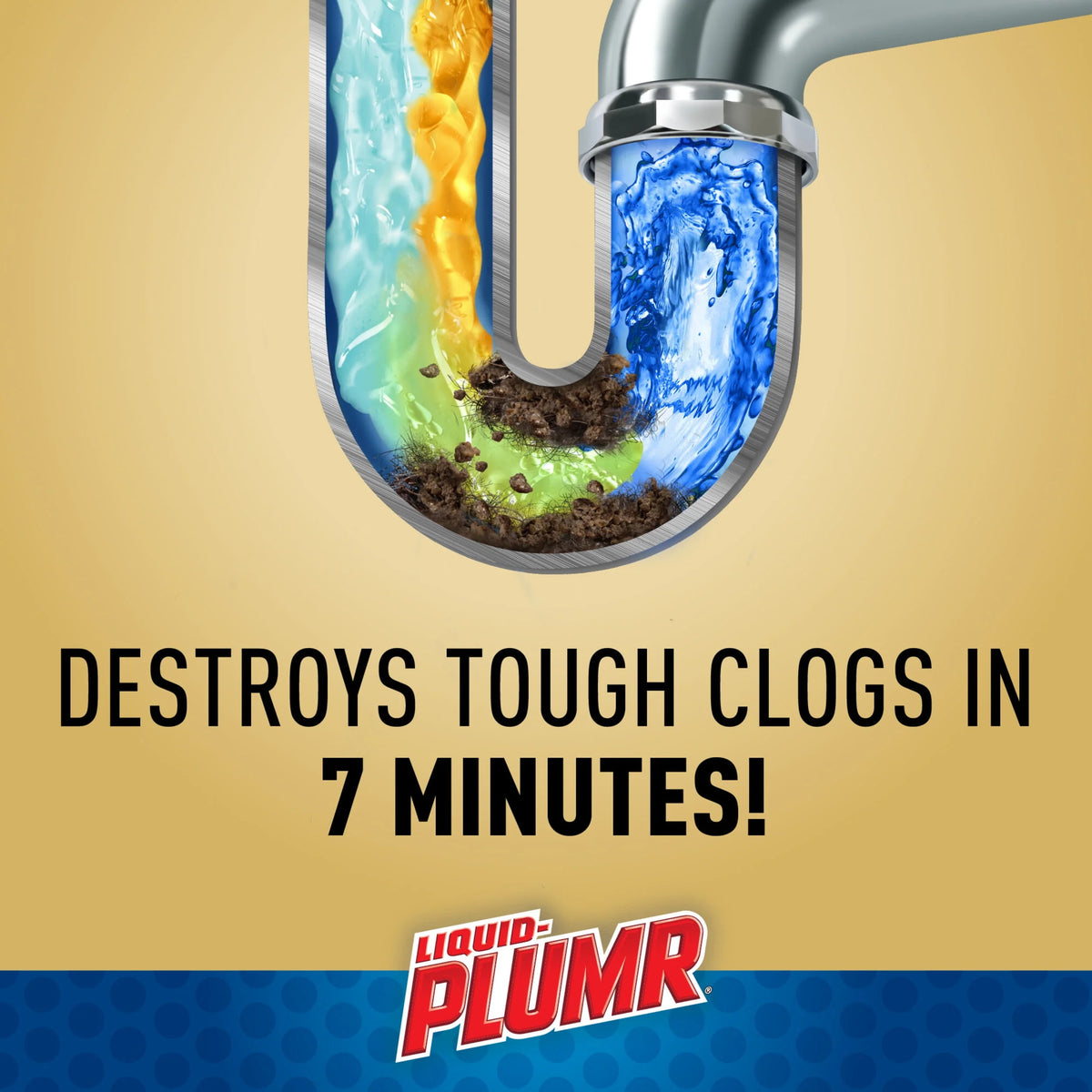 Drain Clog Remover Gel, 17 fl oz E4469