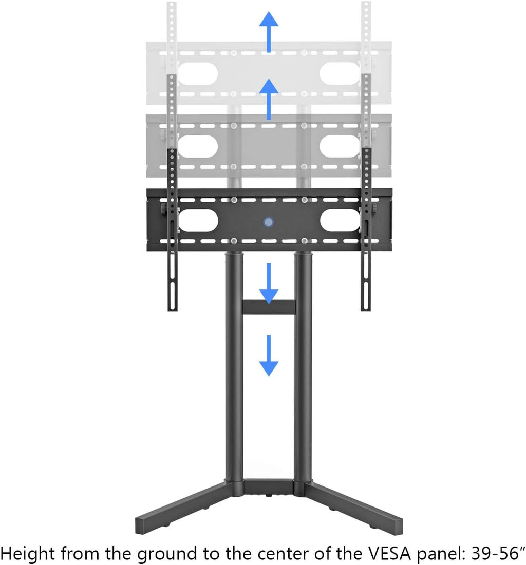 Height Adjustable TV Floor Stand for 32-70 inch TVs A542