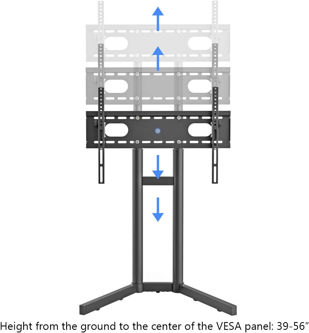 Height Adjustable TV Floor Stand for 32-70 inch TVs A542