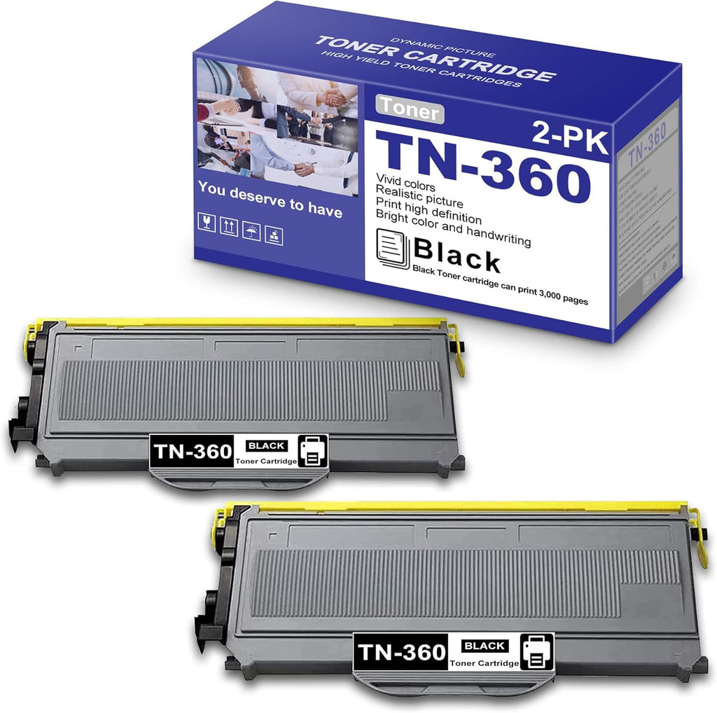Black 2-Pack High Yield Toner Cartridge K497