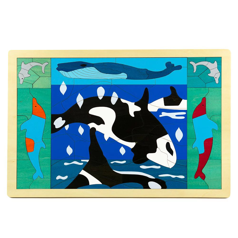 73 Piece Wood Children's Puzzle U580