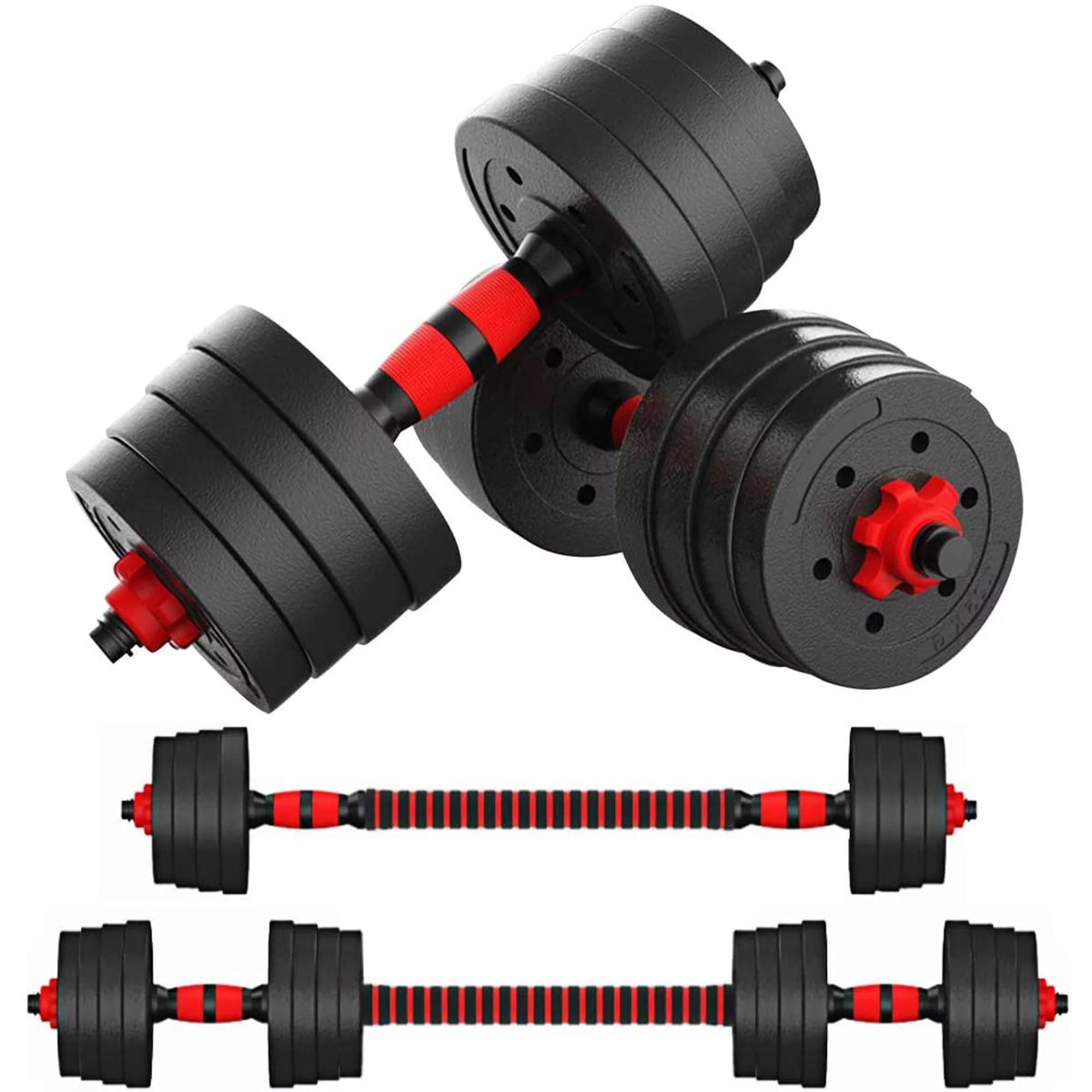 66 LBS Adjustable Dumbbell Set O767