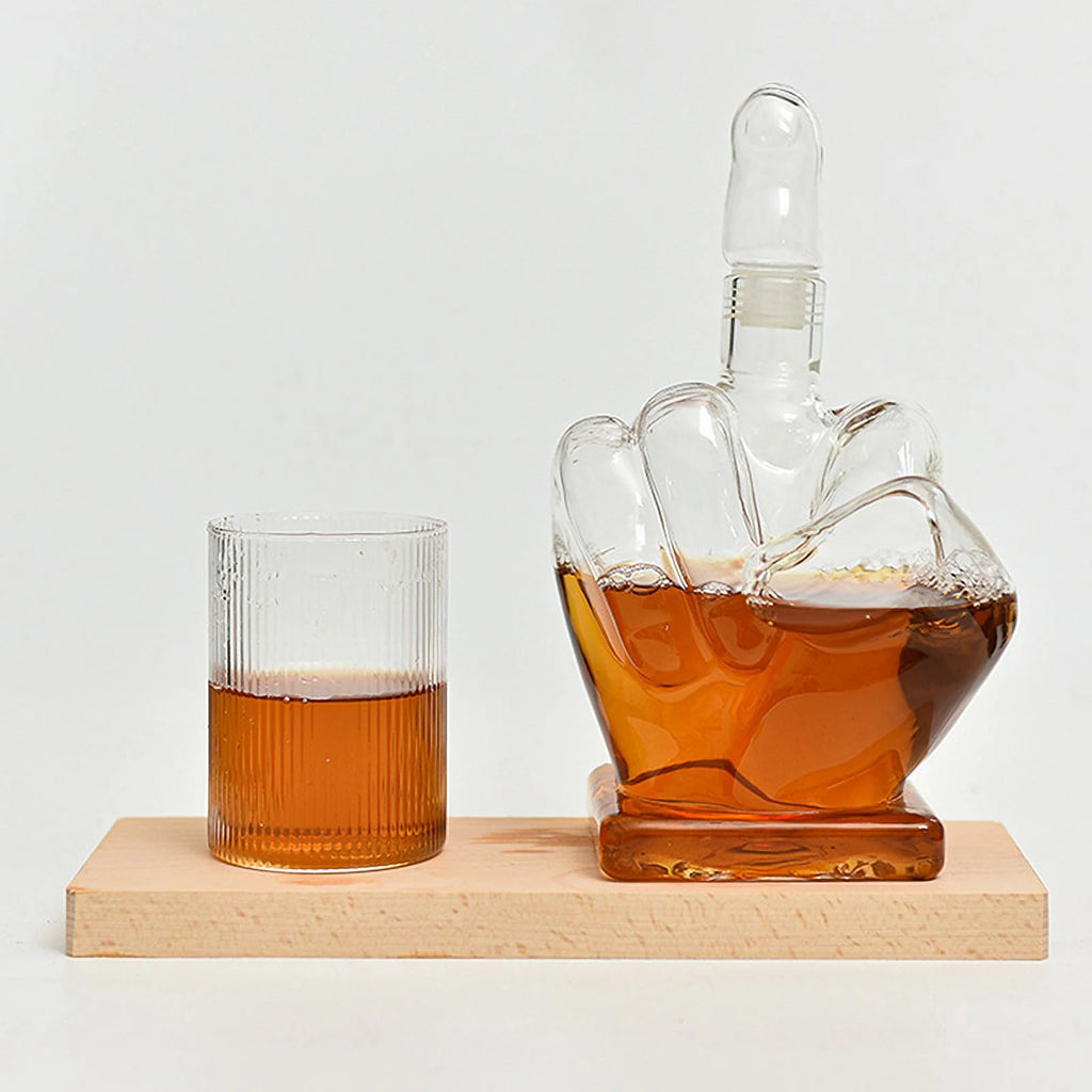 Whisky Decanter Wine Glass Dispenser X345120
