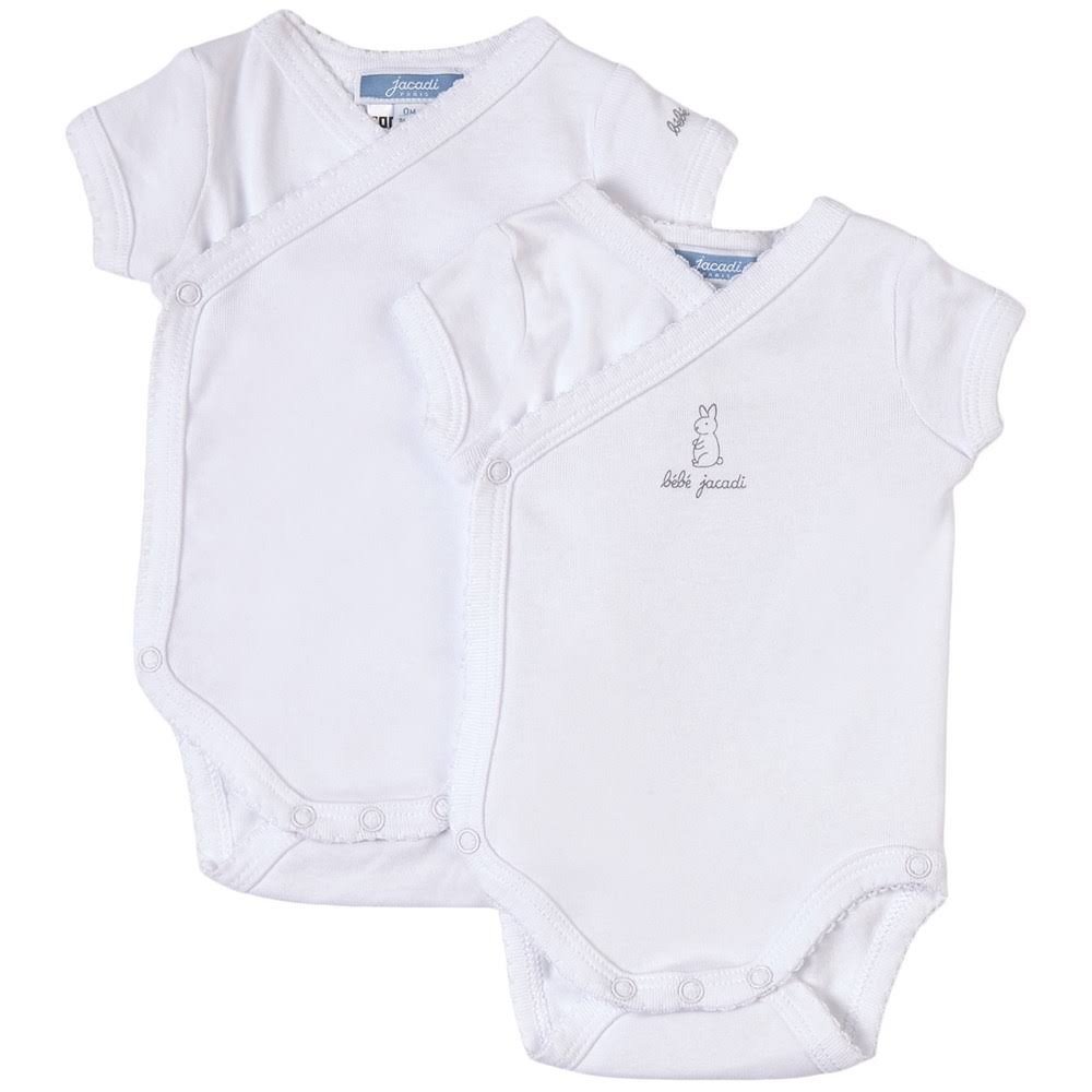2-Pack White Wrap Bodies 6 Months K36273