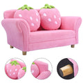 Kids Sofa Armrest Chair with 2 Pillow Pink I724784