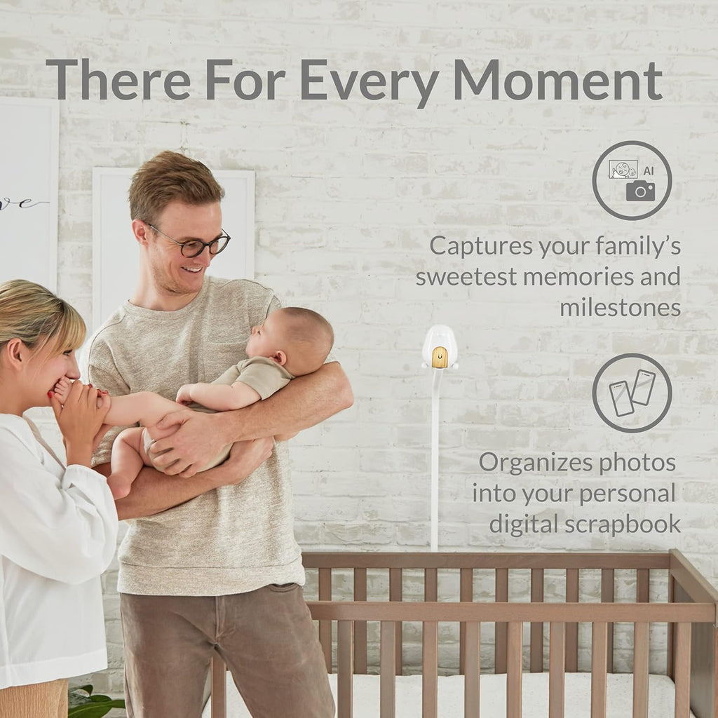 Smart Baby Monitor and 3-Stand Set 1080p HD Night Vision Two-Way Audio U979